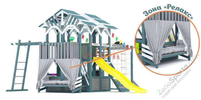Детский игровой комплекс Савушка PlayHouse-3