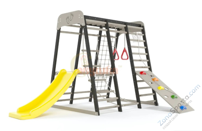 Детский комплекс Савушка Непоседа 2 nero-cappucino