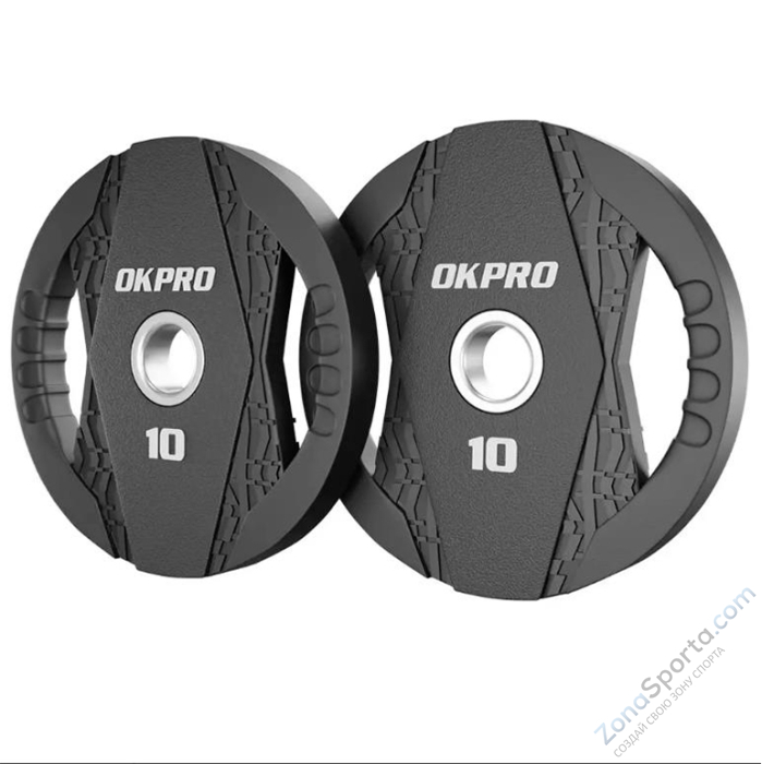 Диск олимпийский обрезиненный 2,5 кг OKPRO OK2005C-0250