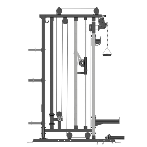 Двойная регулируемая тяга с машиной Смита Vertex FT-153