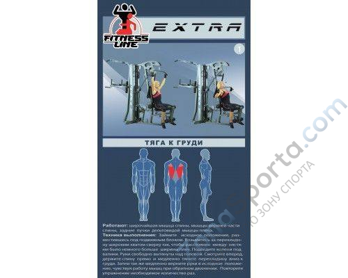 Фитнес станция V-Sport Экстра ST034