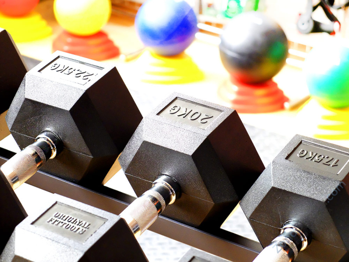 Гантель 20 кг гексагональная Original FitTools FT-HEX-20