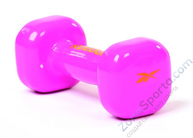 Гантель 2 кг Reebok Dumbbell Magenta  лиловая (шт) RAWT-11052MG