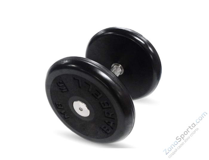 Гантель MB Barbell MB KL-11 неразборная (классик)