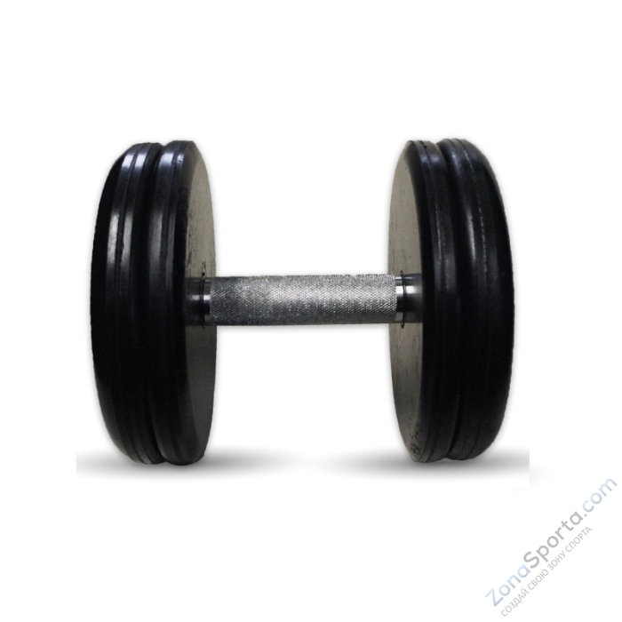 Гантель MB Barbell MB KL-19 неразборная (классик)