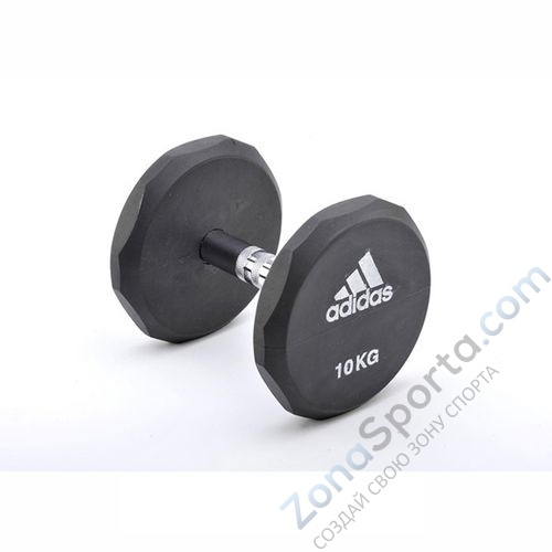 Гантель обрезиненная Adidas ADWT-10321 5 кг