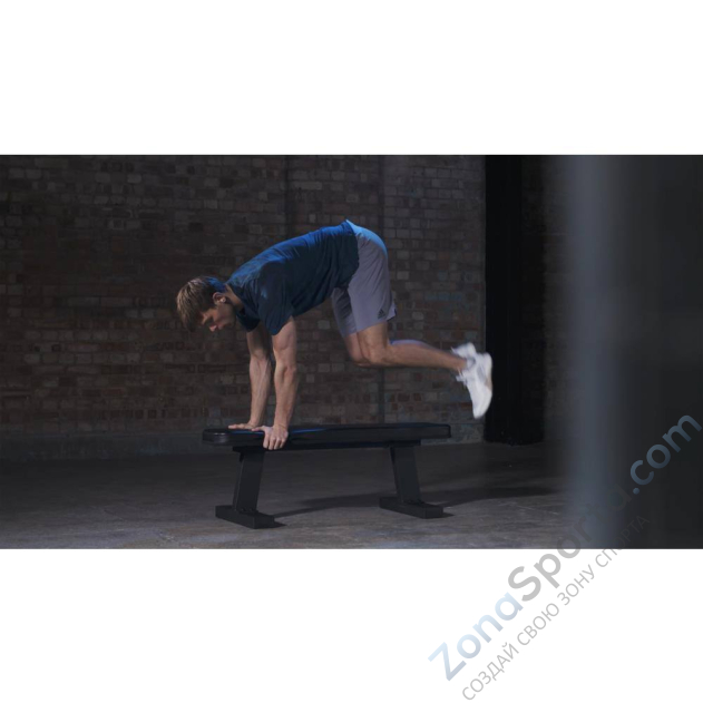 Горизонтальная скамья Adidas Premium ADBE-10222