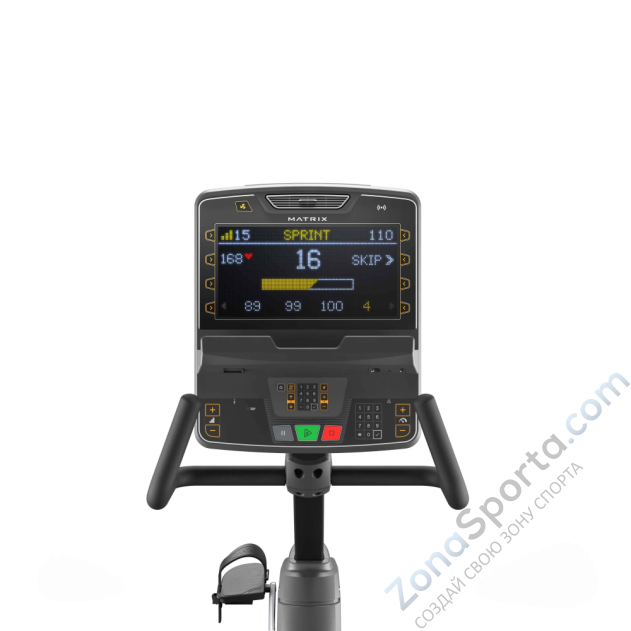 Горизонтальный велоэргометр Matrix Endurance с консолью Premium LED