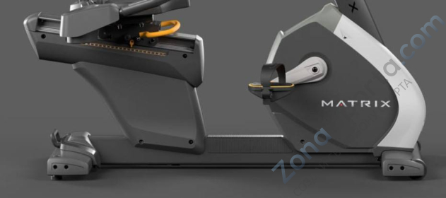 Горизонтальный велоэргометр Matrix Performance с консолью LED