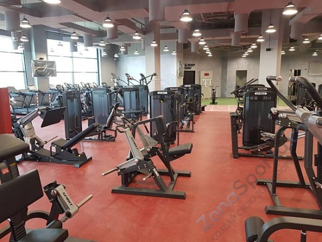 Гребная тяга с упором в грудь Spirit SP-4502