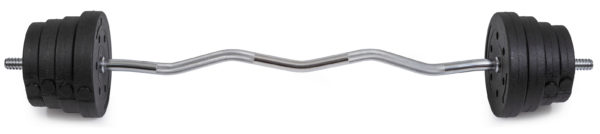 Гриф 25 мм. W-образный 1,2 м. до 120 кг. VictoryFit VF-S2512W120