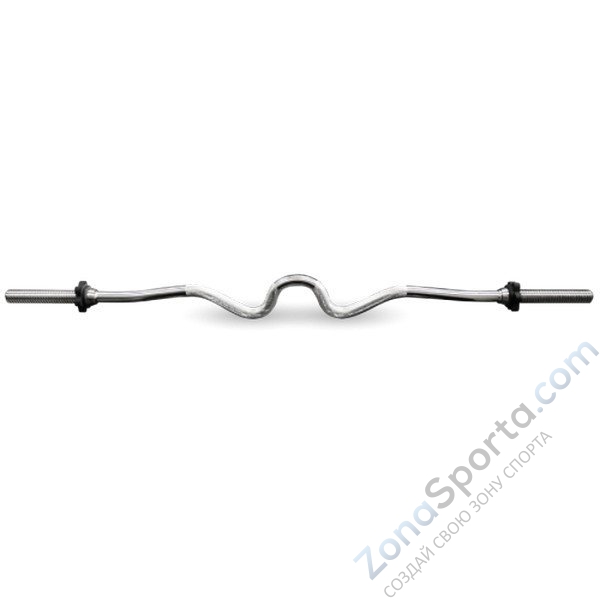 Гриф MB Barbell MB-BarM25-ZB Z-образный, втулка 25 мм