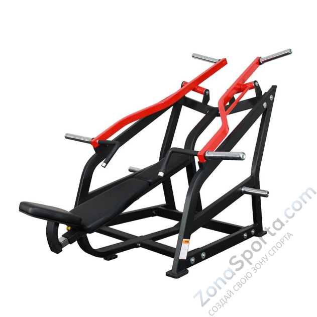 Грудной жим наклонный на свободных весах Protrain 8212