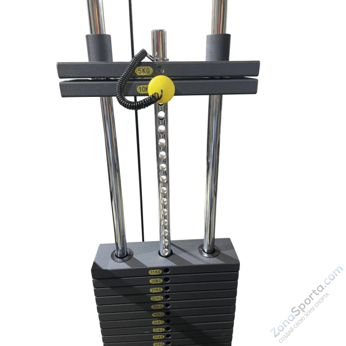 Грузовой стек для блочных тренажеров на 80 кг DEXsport