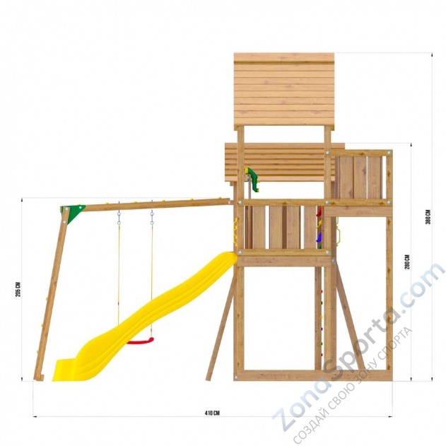 Детский игровой комплекс Jungle Palace Делюкс JВ2