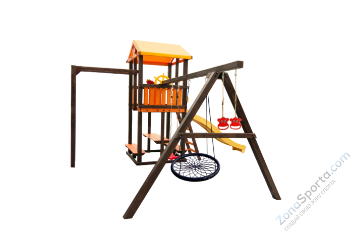 Игровой комплекс Perfetto sport Bari-6 + качели Паутина