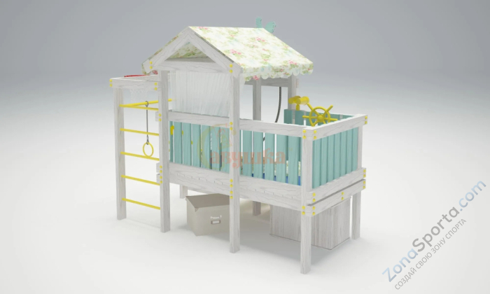 Игровой комплекс Савушка Baby 3 голубой