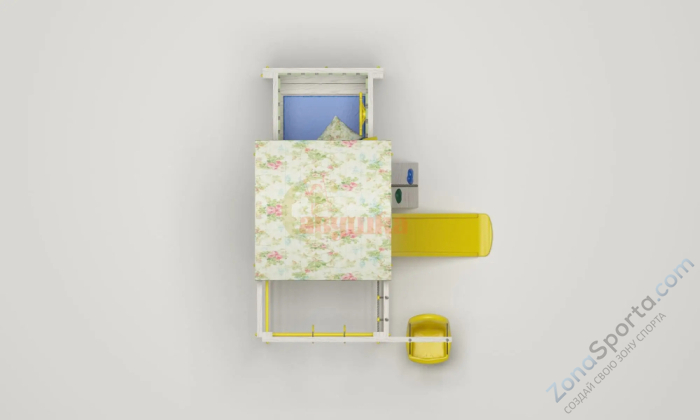 Игровой комплекс Савушка Baby 6 оливковый