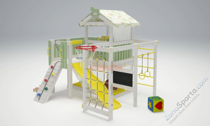 Игровой комплекс Савушка Baby 8 оливковый