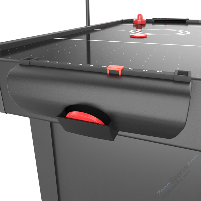 Игровой стол Unix Line Аэрохоккей (142х64 cм) Black