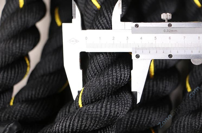 Канат тренировочный 9 м толщина 38 мм телиреновый OKPRO OK1951-9