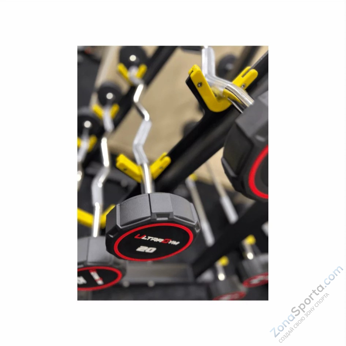 Комплект изогнутых штанг от 10 до 30 кг UltraGym UG3005A 