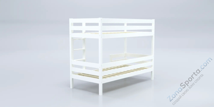 Кровать детская двухъярусная Савушка-01 80х160 белая
