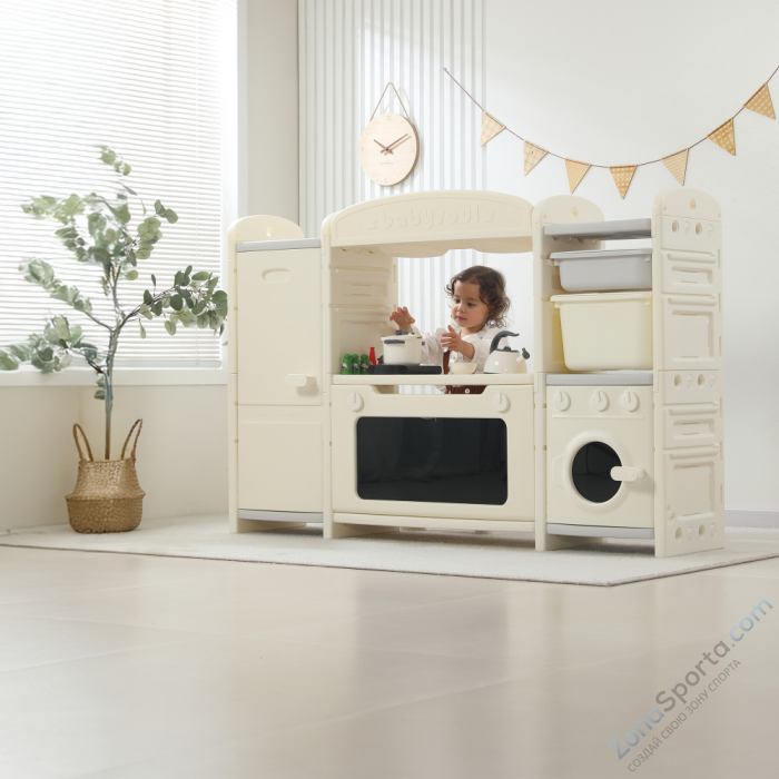 Кухня детская Unix Kids Cook Store 2 Grey
