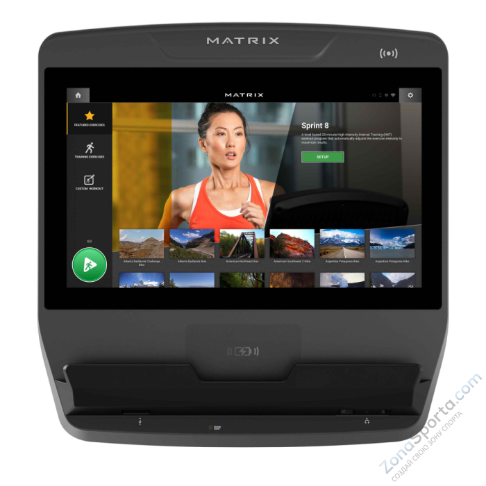 Лестница-эскалатор Matrix Endurance с консолью Touch XL Base