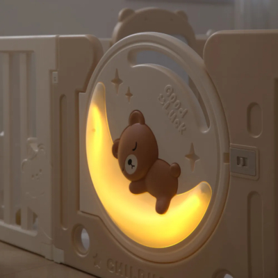 Манеж Unix Kids DeLuxe House Storage Camel 150 x 180 см