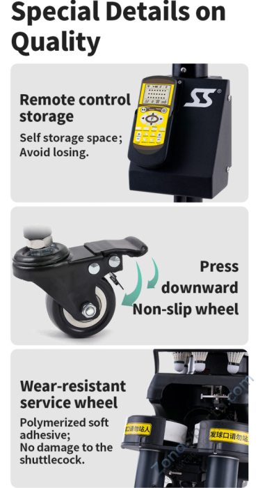 Машина для подачи воланов для бадминтона Siboasi B2202A