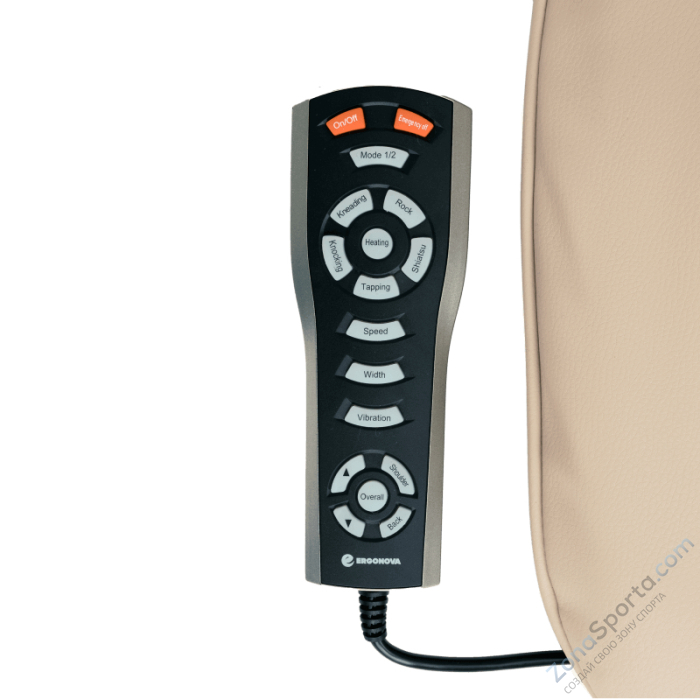 Массажная накидка Ergonova Feelback 4 LTE Beige Массажная накидка Ergonova Feelback 4 LTE Beige