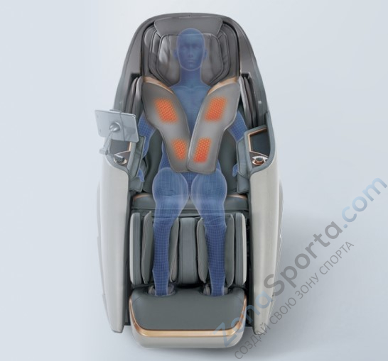 Массажное кресло Ergonova Chronos Gray