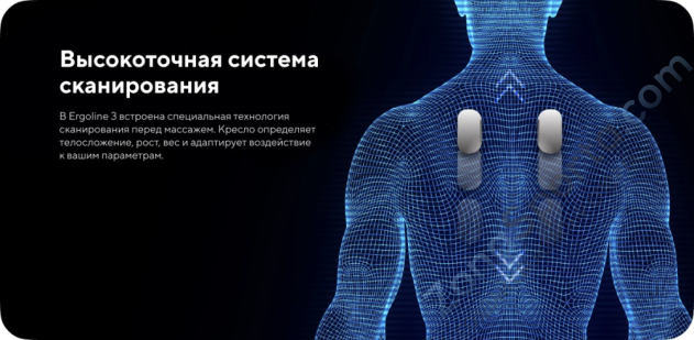 Массажное кресло Ergonova Ergoline 3 Grey