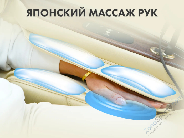 Массажное кресло Fujimo Ton Pro Light F888 Имбирь Массажное кресло Fujimo Ton Pro Light F888 Имбирь