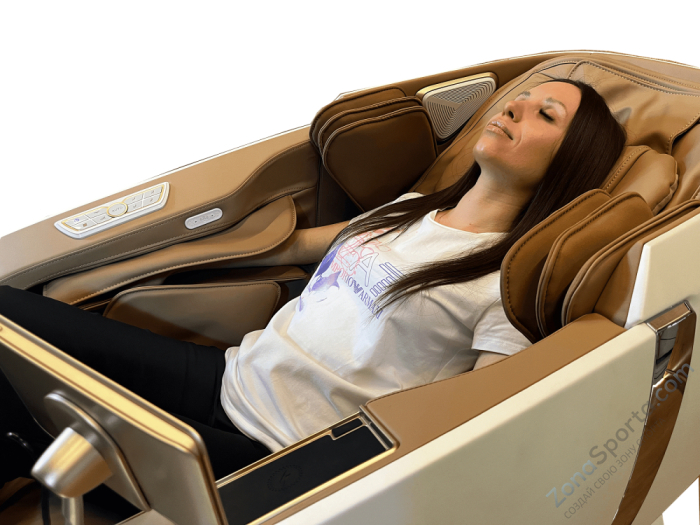 Массажное кресло iMassage Genesis Beige/White