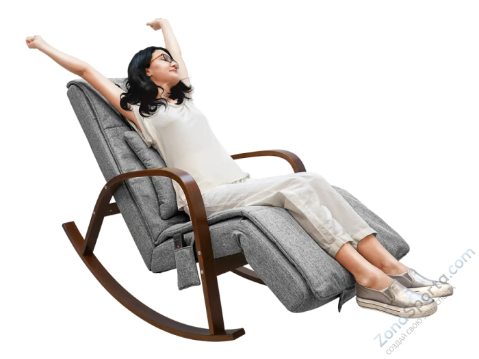 Массажное кресло качалка Fujimo Time2Chill Grey