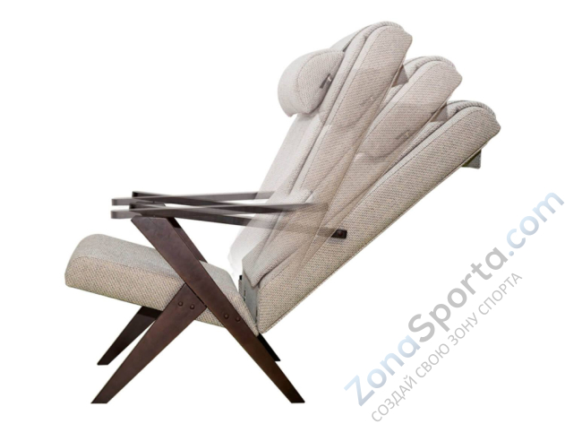 Массажное кресло-шезлонг EGO Bounty Серый