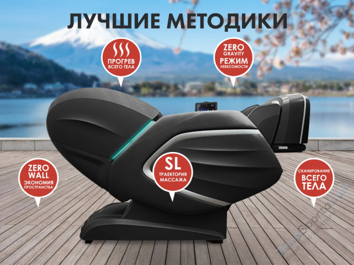 Массажный комплекс Fujimo Ton Pro Zen F888 Графит Массажный комплекс Fujimo Ton Pro Zen F888 Графит
