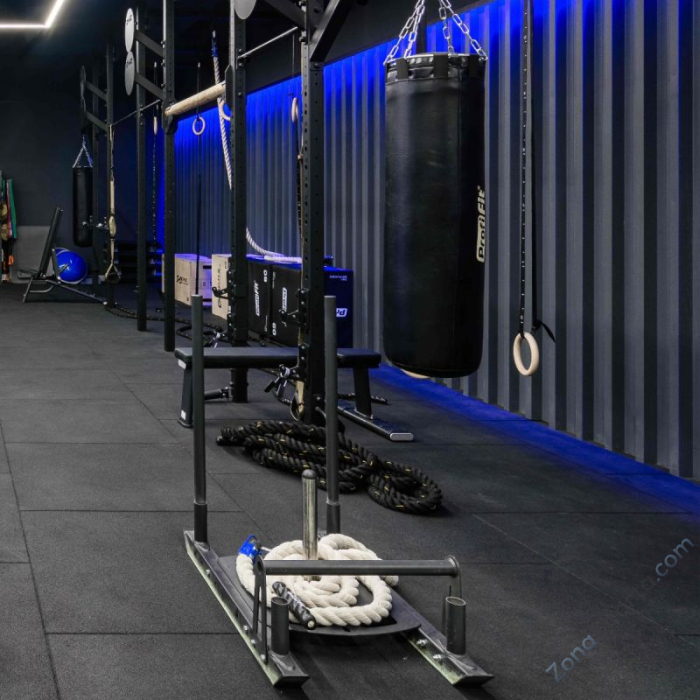 Мешок боксерский 60 кг (1180х300) мм резиновая крошка Profi-Fit