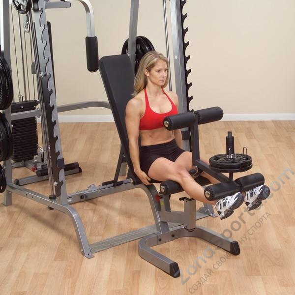 Мультикомплекс Body Solid GS348QP4 на базе машины Смита GS348Q