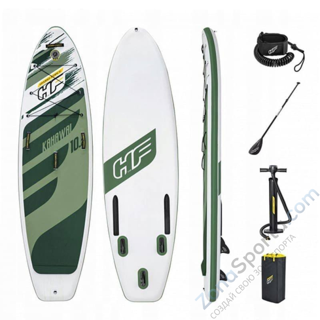Надувная SUP доска Bestway Hydro Force Kahawai 10'2 Надувная SUP доска Bestway Hydro Force Kahawai 10'2