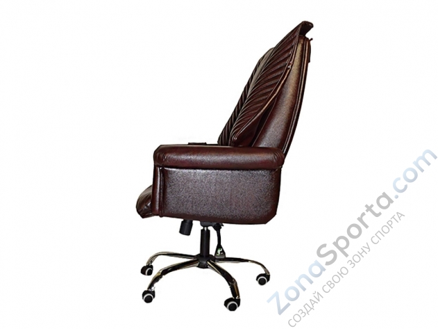 Офисное массажное кресло Ego President Кожа Элит и Премиум