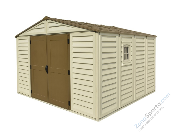 Пластиковый сарай WoodBridgePlus Пластиковый сарай WoodBridgePlus