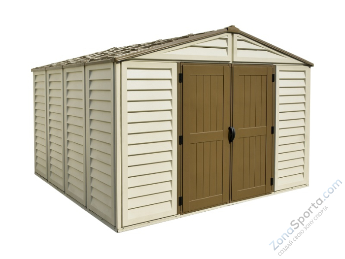 Пластиковый сарай WoodBridgePlus Пластиковый сарай WoodBridgePlus