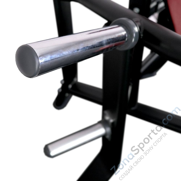 Плечевой жим сидя на свободных весах Protrain T8-605