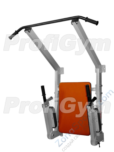 Пресс-турник-брусья настенный складной ProfiGym СВ-0081-G