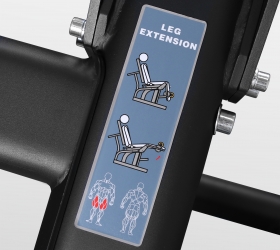 Разгибание ног сидя Bronze Gym PL-1711