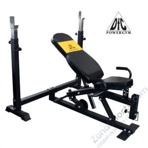 Силовая скамья со стойками DFC Powergym BN014