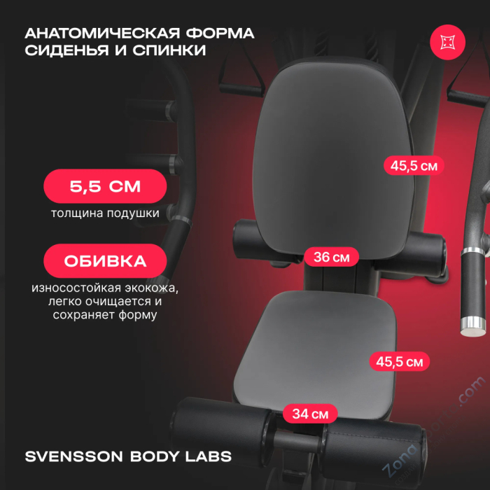 Силовой комплекс полукоммерческий Svensson Body Labs Rigel Plus Pro